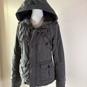 SzM TNA Aritzia Platoon jacket grey